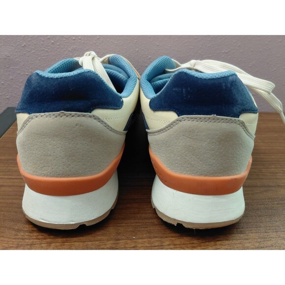 Tretorn Ryan Sneakers Color Block Blue/Orange/Cream Men's Size 9 - Picture 4 of 9